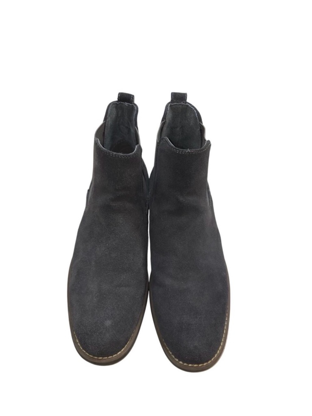 Bruno Marc 11 Men's Chelsea Ankle Boots Charcoal Shoes - Picture 2 of 6